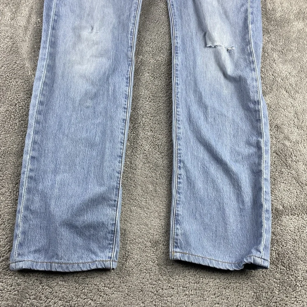 Levis Premium Performance 511 Slim Fit Jeans Mens 33x34 Blue Light Wash Low Rise